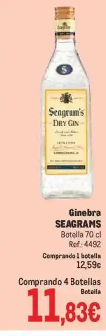 Makro SEAGRAMS Ginebra oferta