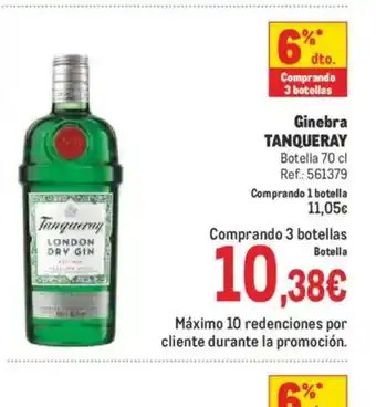 Makro TANQUERAY Ginebra oferta