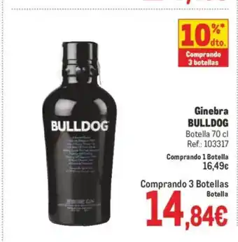 Makro BULLDOG Ginebra oferta