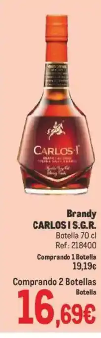 Makro CARLOS IS.G.R. Brandy oferta