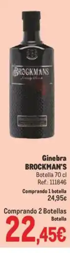 Makro BROCKMANS Ginebra oferta