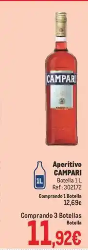 Makro CAMPARI Aperitivo oferta