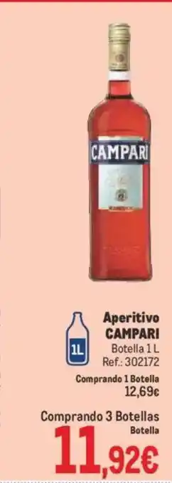 Makro CAMPARI Aperitivo oferta