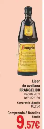 Makro FRANGELICO Licor de avellana oferta