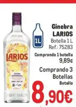 Makro LARIOS Ginebra oferta