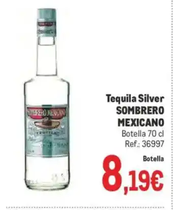 Makro SOMBRERO MEXICANO Tequila Silver oferta