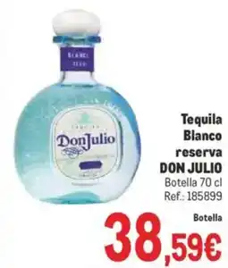 Makro DON JULIO Tequila Blanco reserva oferta