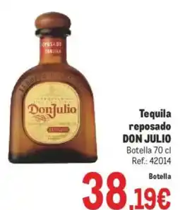 Makro DON JULIO Tequila reposado oferta