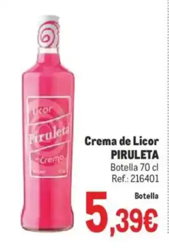 Makro PIRULETA Crema de Licor oferta