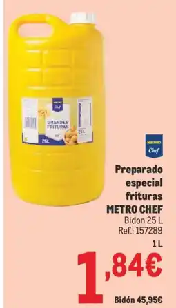 Makro METRO CHEF Preparado especial frituras oferta