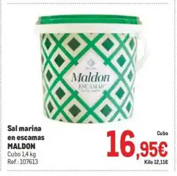 Makro MALDON Sal marina en escamas oferta