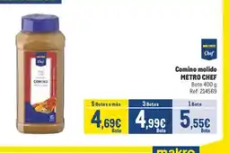 Makro METRO CHEF Comino molido oferta