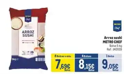 Makro METRO CHEF Arroz sushi oferta