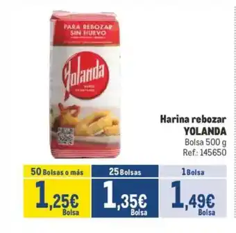 Makro YOLANDA Harina rebozar oferta