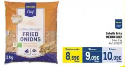 Makro METRO CHEF Cebolla frita oferta