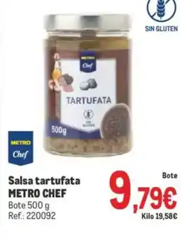 Makro METRO CHEF Salsa tartufata oferta