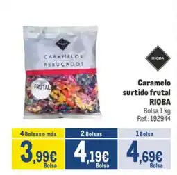 Makro RIOBA Caramelo surtido frutal oferta