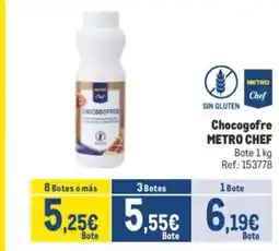 Makro METRO CHEF Chocogofre oferta