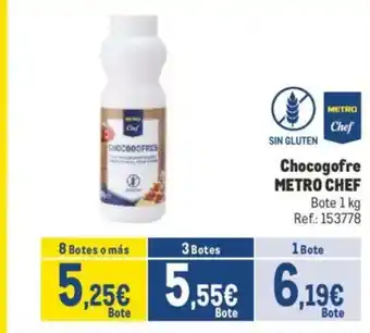 Makro METRO CHEF Chocogofre oferta