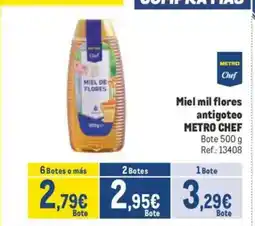 Makro METRO CHEF Miel mil flores antigoteo oferta