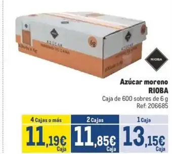 Makro RIOBA Azúcar moreno oferta