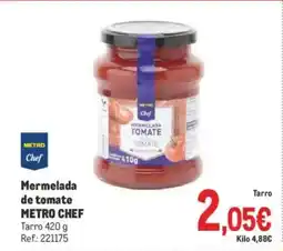 Makro METRO CHEF Mermelada de tomate oferta