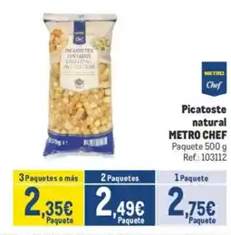 Makro METRO CHEF Picatoste natural oferta