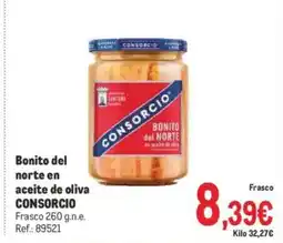 Makro CONSORCIO Bonito del norte en aceite de oliva oferta