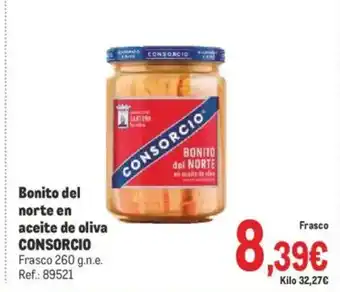 Makro CONSORCIO Bonito del norte en aceite de oliva oferta