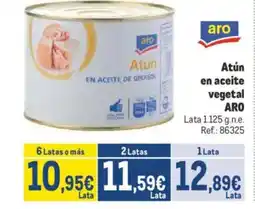Makro ARO Atún en aceite vegetal oferta