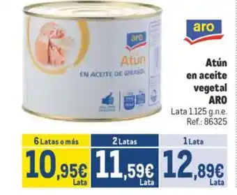 Makro ARO Atún en aceite vegetal oferta