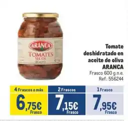 Makro ARANCA Tomate deshidratado en aceite de oliva oferta
