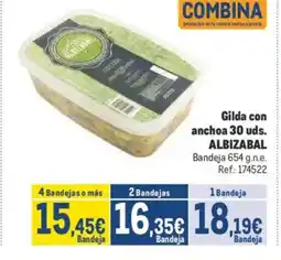 Makro ALBIZABAL Gilda con anchoa oferta