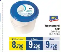 Makro ARO Yogur natural oferta