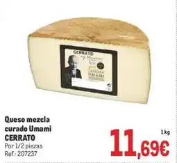 Makro CERRATO Queso mezcla curado Umami oferta