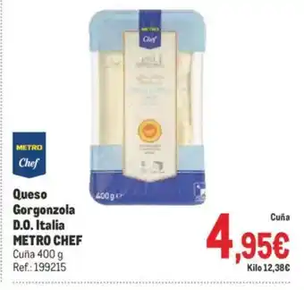 Makro METRO CHEF Queso Gorgonzola D.O. Italia oferta