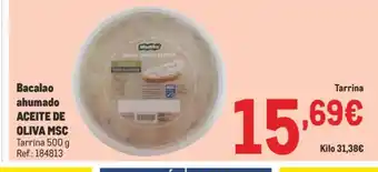 Makro ACEITE DE OLIVA MSC Bacalao ahumado oferta