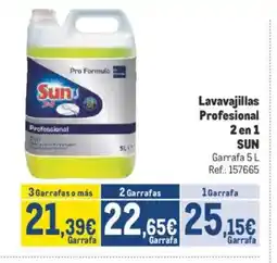 Makro SUn Lavavajillas Profesional oferta