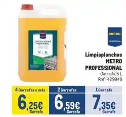 Makro METRO PROFESSIONAL Limpiaplanchas oferta