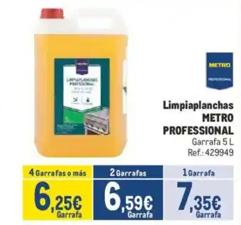 Makro METRO PROFESSIONAL Limpiaplanchas oferta