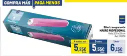Makro MAKRO PROFESSIONAL Film transparente oferta