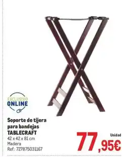 Makro Soporte de tijera para bandejas oferta