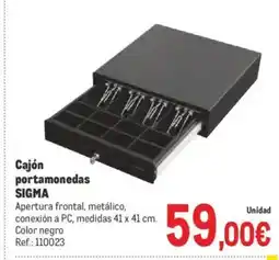 Makro Cajón portamonedas oferta
