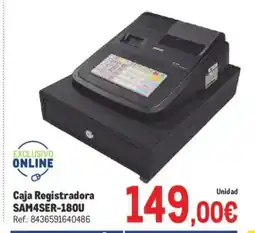 Makro Caja Registradora SAM4SER-180U oferta