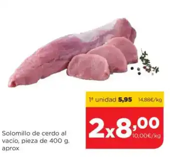 Alimerka Solomillo de cerdo al vacío oferta