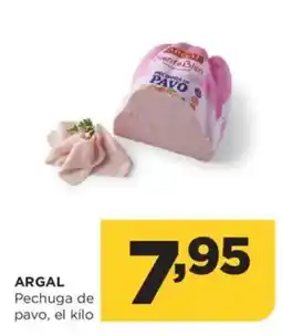 Alimerka ARGAL Pechuga de pavo oferta