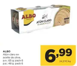 Alimerka ALBO Atún claro en aceite de oliva oferta