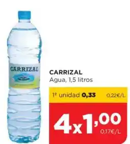 Alimerka CARRIZAL Agua oferta