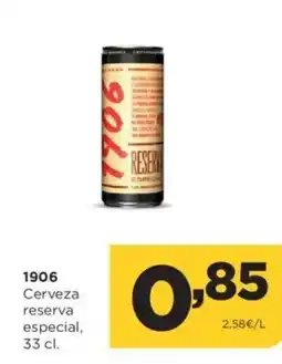 Alimerka 1906 Cerveza reserva especial oferta