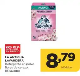 Alimerka LA ANTIGUA LAVANDERA Detergente en polvo flores de cerezo oferta
